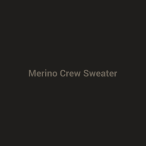 Merino Crew Sweater