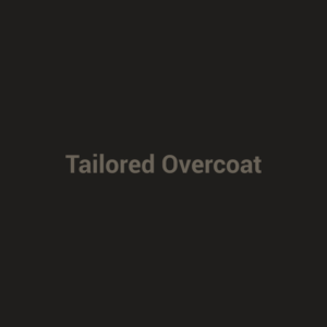 Tailored Overcoat