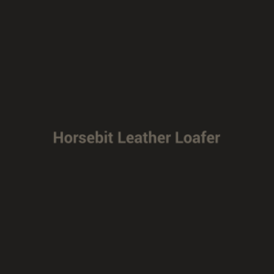 Horsebit Leather Loafer
