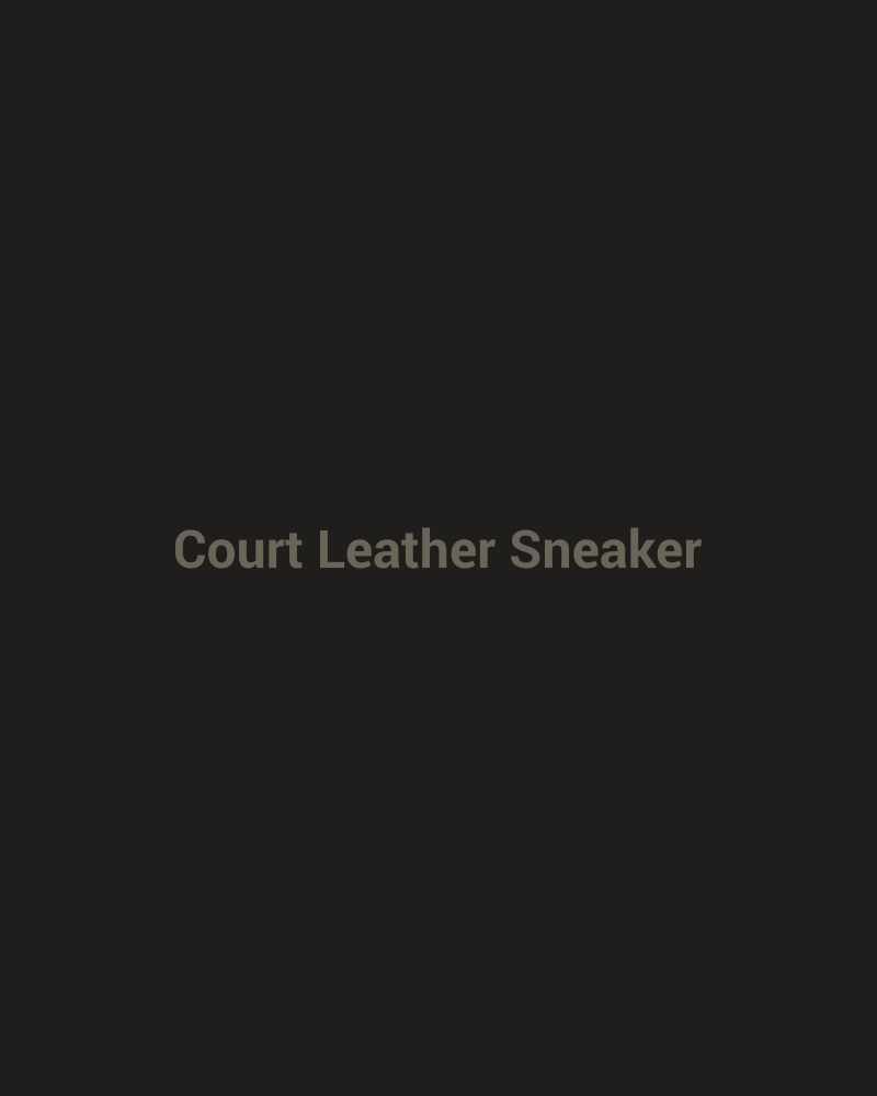 Court Leather Sneaker
