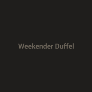 Weekender Duffel