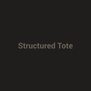 Structured Tote
